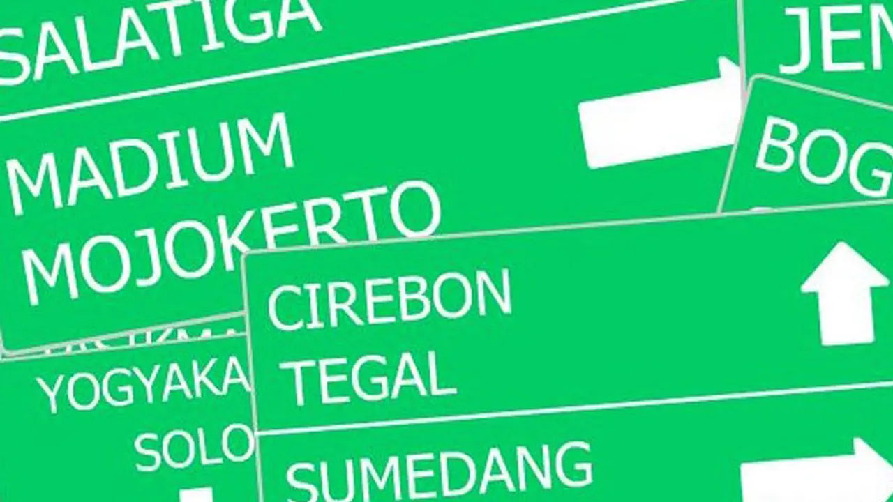 Nih, Peta Mudik 2015 Buatmu Biar Tidak Kesasar