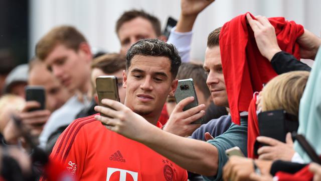 Intip Latihan Perdana Philippe Coutinho di Bayern Munchen
