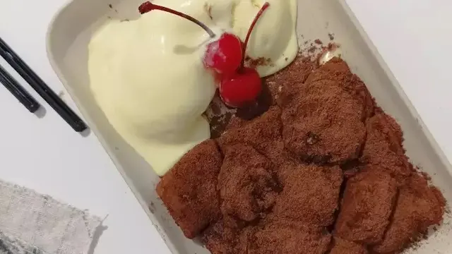 Resep mochi bites kopi es krim. (dok. Cookpad @ranti_14019624)