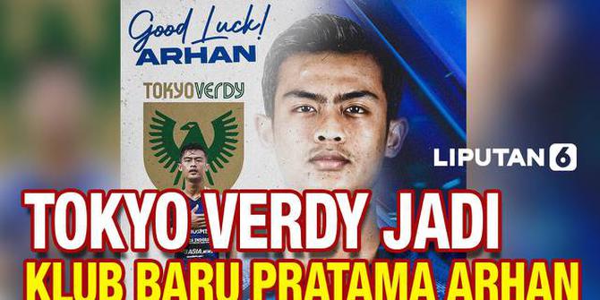 VIDEO: Pratama Arhan Resmi Berseragam Tokyo Verdy