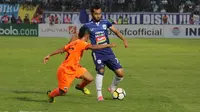 Akhlidin Israilov dicoret PSIS. (Bola.com/Ronald Seger Prabowo)