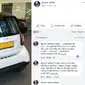 Viral Mobil Kecil Mirip Smart Fortwo Dijual, Harga Rp 25 Juta (Foto: Facebook Ayahe Satria)