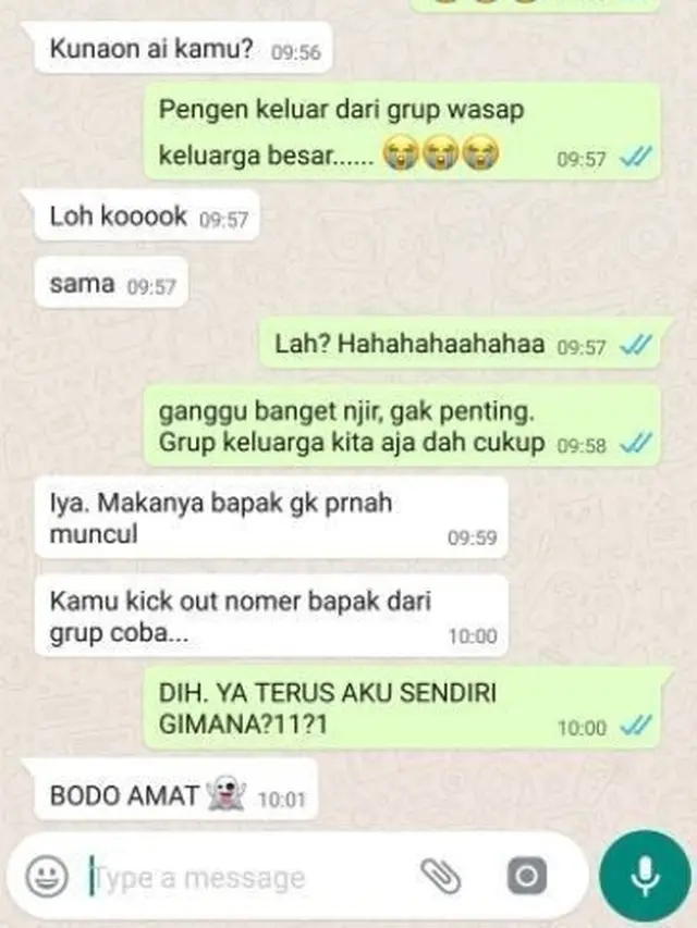 8 Chat Ayah dan Anak Ini Garing Banget, Tapi Bikin Senyum Tipis