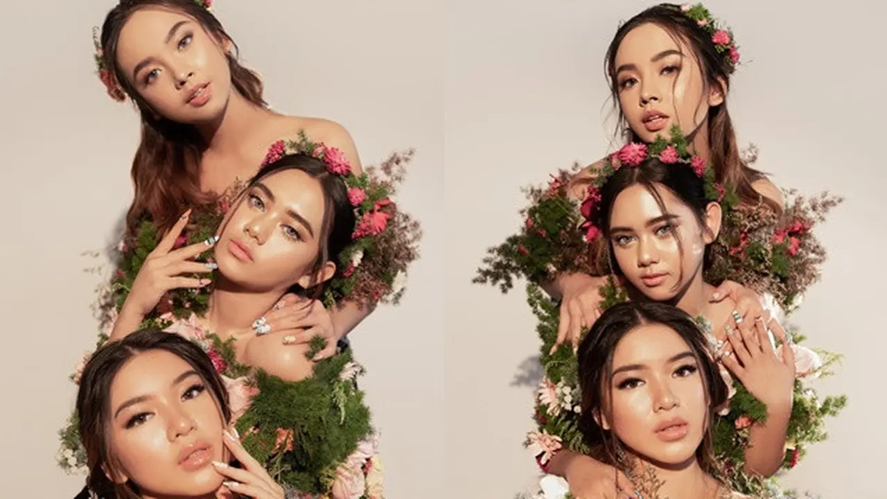 6 Gaya Pemotretan Tiara Andini bersama Lyodra dan Ziva, Curi Perhatian