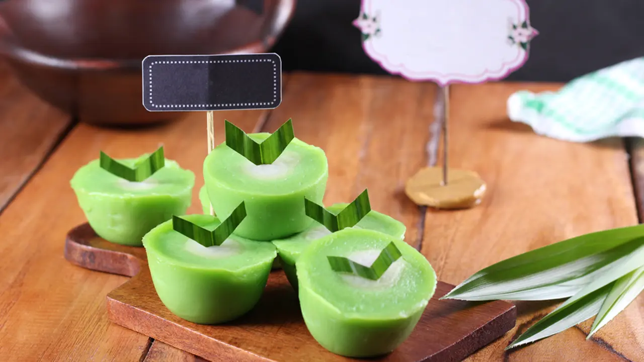 resep kue nona manis pandan