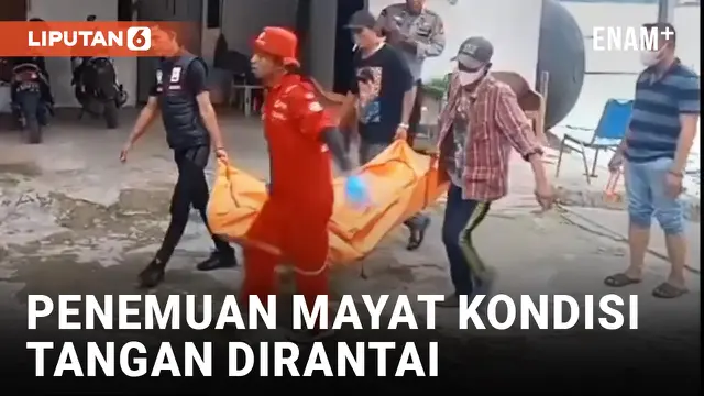 VIDEO: Gempar Penemuan Mayat Pria di Sungai Musi dengan Kondisi Tangan Dirantai