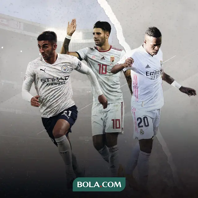 Ferran Torres, Dominik Szoboszlai dan Vinicius Junior
