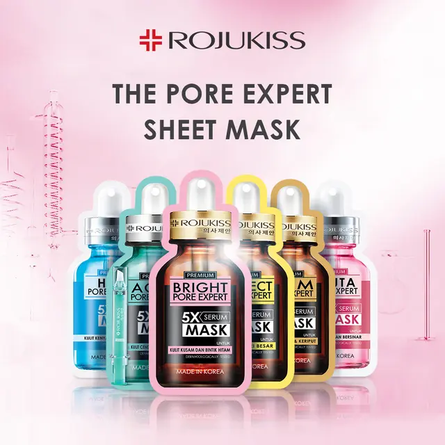 Menemukan Solusi dari Masalah Pori-Pori Besar dengan Sheet Mask Asal Korea Selatan