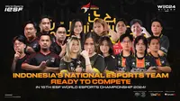 Intensif! Timnas Esports Indonesia Fokus Pacu Persiapan Menuju Gelar di WEC 2024 Riyadh. (Doc: PB ESI)