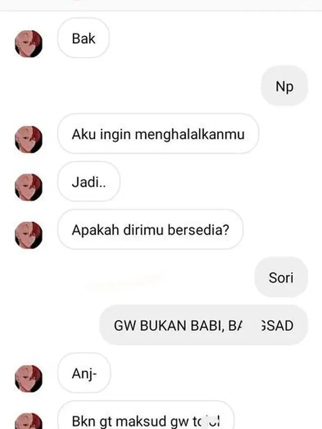 8 Chat Netizen Gagal Romantis ke Gebetan Ini Kocak, Bikin Senyum Tipis
