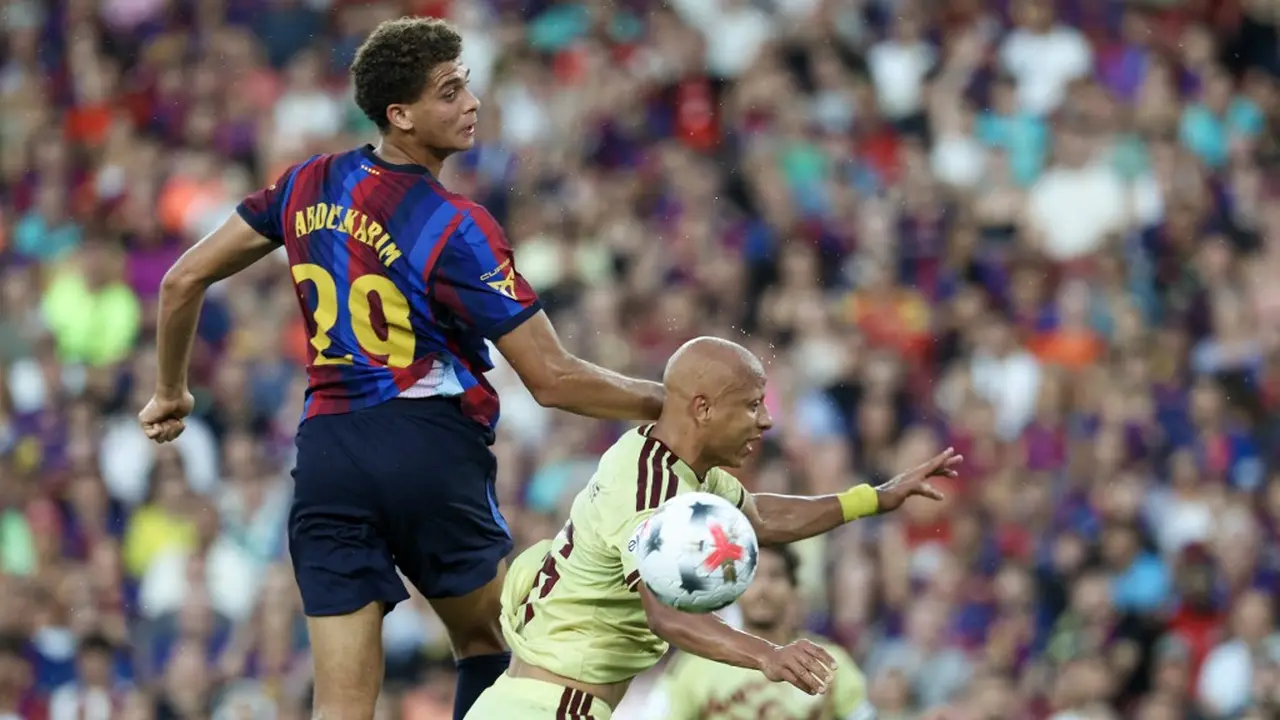 Pemain Barcelona, Hamza Abdelkarim.