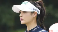 Park Gyeol, pemain golf berjuluk Kim Tae Hee di lapangan golf yang tersandung gosip perselingkuhan. (dok. Instagram @gyeolpark0109/https://www.instagram.com/p/CAutzfYFU-n/Dinny Mutiah)