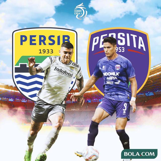 BRI Liga 1 - Persib Bandung Vs Persita Tangerang - Ciro Alves Vs Ramiro Fergonzi