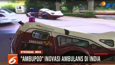 Ambupod memilki sumber tenaga dari panel surya dan bisa ditarik dengan motor.