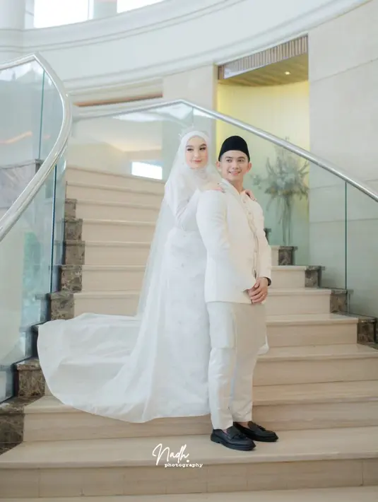Pernikahan tersebut digelar di Bandung, Jawa BArat pada Sabtu, 9 Desember 2023.  [@da2_rizki123/@nadh.photography]