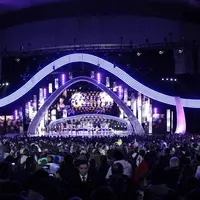 Konser Rod Stewart di VINA DEL MAR FESTIVAL (Bintang/EPA)