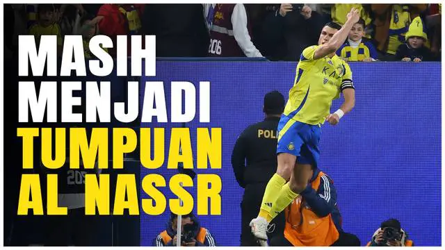 VIDEO: Cristiano Ronaldo Belum Habis, Cetak Gol dan Sumbang Assist untuk Al Nassr Kontra Al Raed