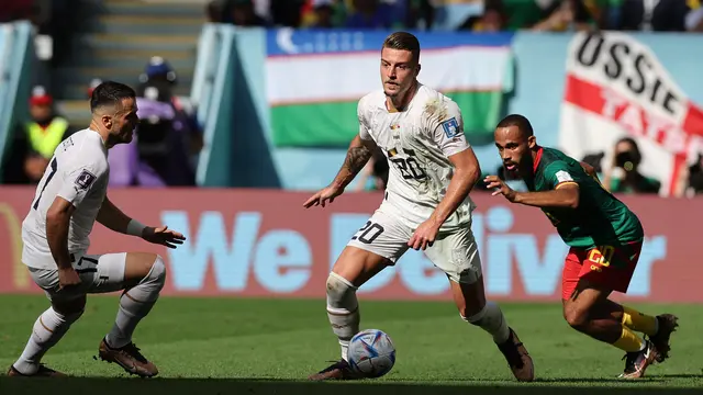 Sergej Milinkovic-Savic Timnas Serbia Piala Dunia 2022