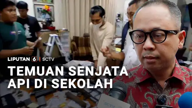 Temuan Senjata Api di Sekolah