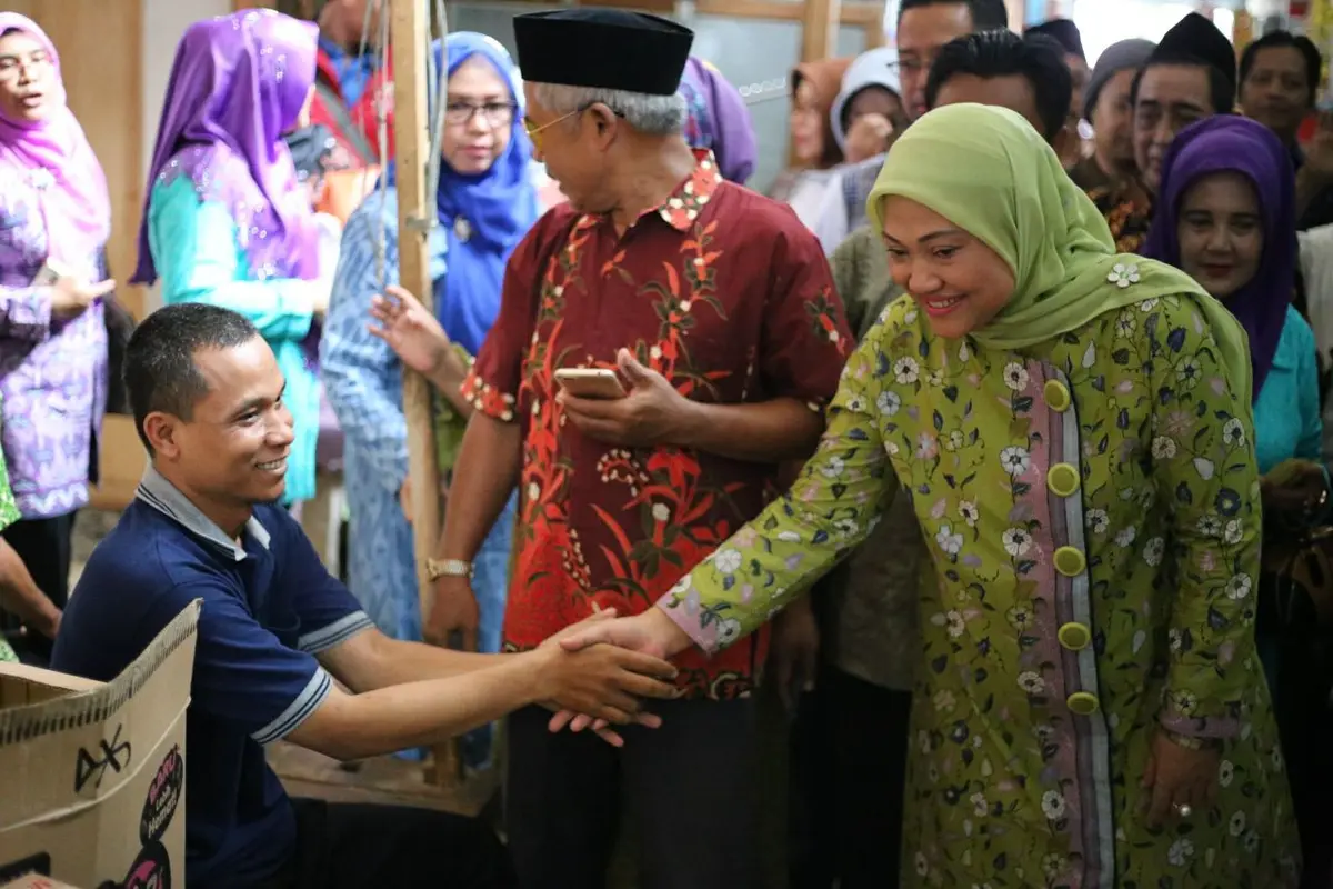 Calon wakil gubernur Jawa Tengah nomor urut 2 Ida Fauziyah. (Liputan6.com/Fajar Eko Nugroho)