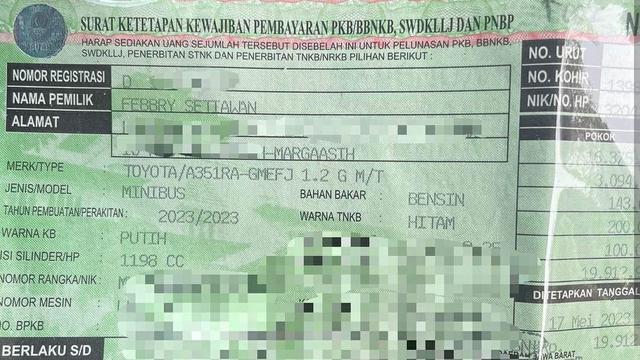 Febbry Bahagia Terima Mobil Agya Seharga Rp1 dari Flash Sale Rp1 Shopee