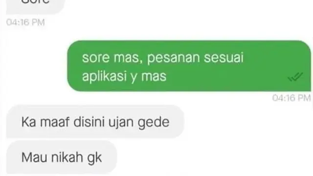 6 Chat Ojol Salah Kirim Ini Bikin Tepuk Jidat, Penumpang Jadi Bingung