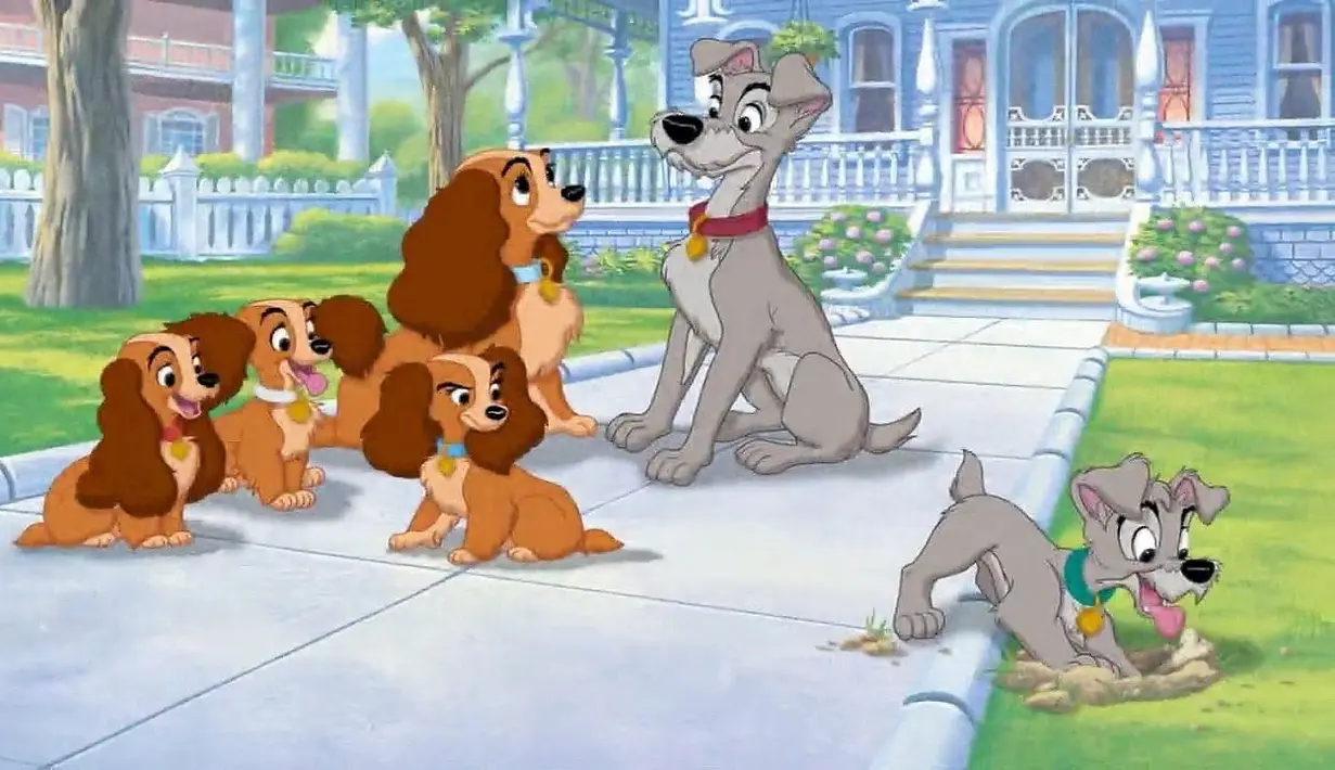 Setelah itu, sekuelnya yang berjudul Lady and the Tramp II: Scamp's Adventure pun hadir di tahun 2001. (Disney)