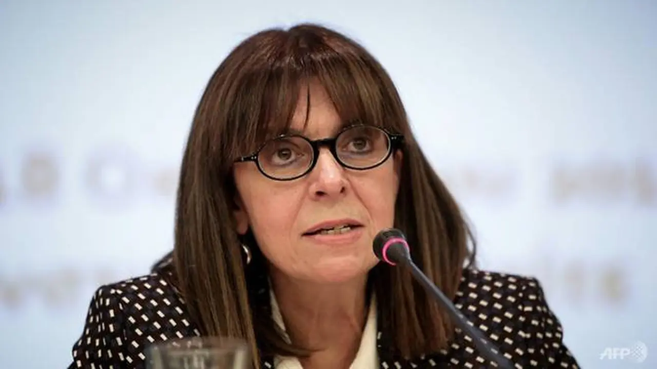 Ekaterini Sakellaropoulou, presiden baru Yunani.