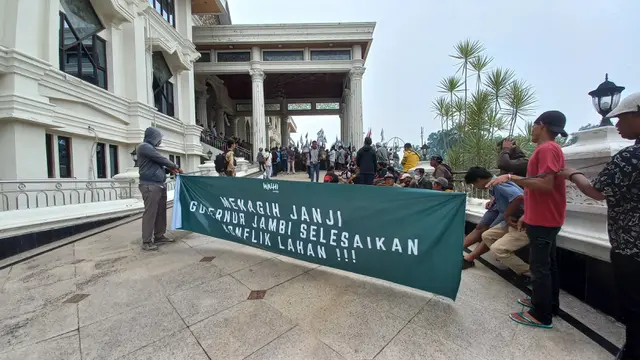 Unjuk Rasa Petani Jambi