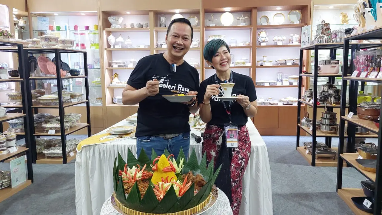 [Fimela] Rudy Choirudin di Jakarta Fair 2022