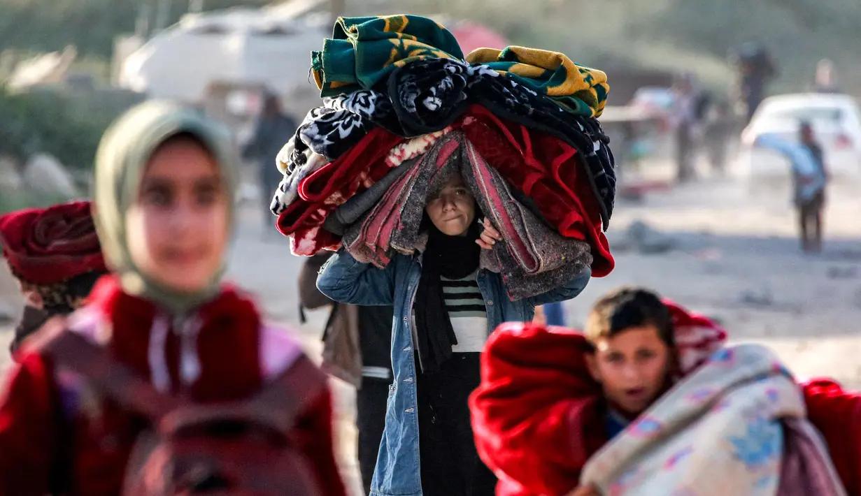 Data Kementerian Kesehatan Palestina menyebutkan bahwa serangan udara yang diluncurkan Israel ini setidaknya menewaskan 200 orang. (Bashar TALEB/AFP)