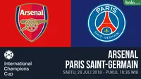 ICC 2018_Arsenal Vs PSG (Bola.com/Adreanus Titus)