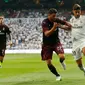 Real Madrid meraih trofi Santiago Bernabeu setelah mengalahkan AC Milan 3-1 di Stadion Santiago Bernabeu, Minggu (12/8/2018) dini hari WIB. (Twitter Real Madrid)