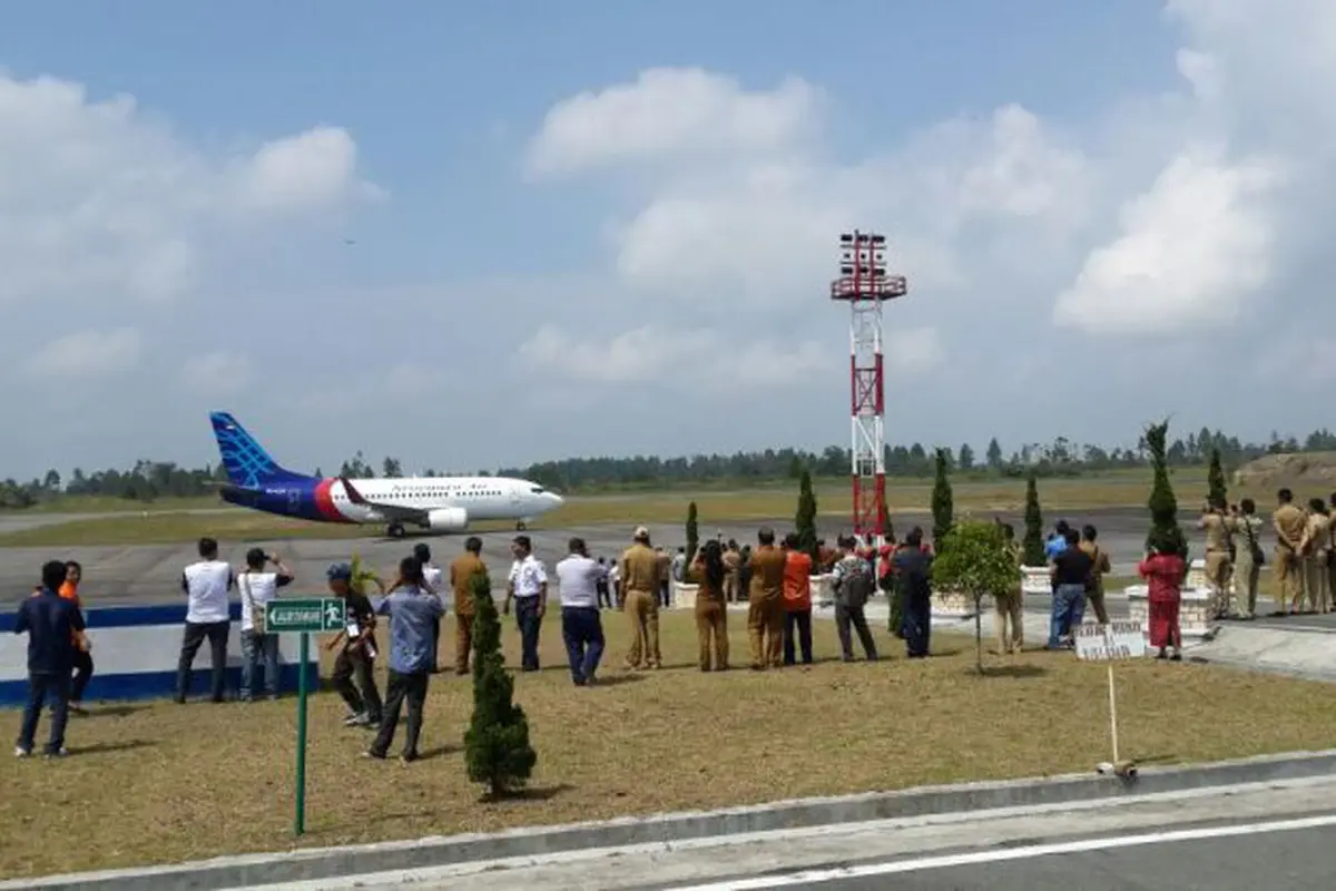 Sriwijaya Air Mulai Terbangi Silangit.