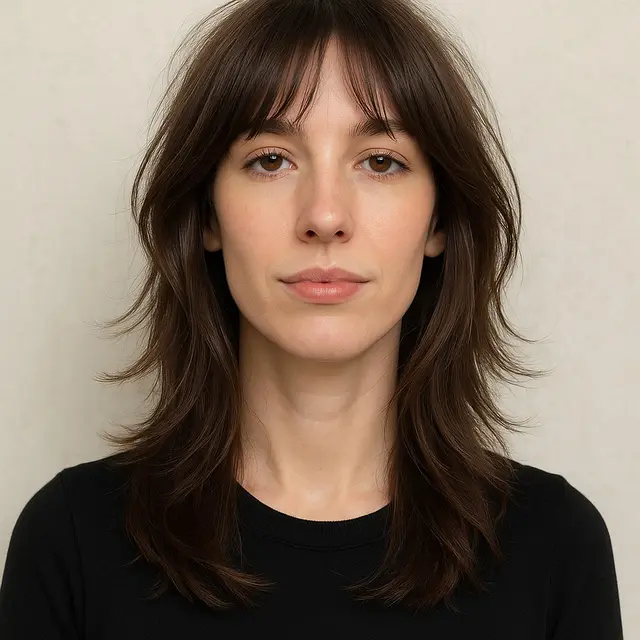 Model Rambut untuk Dagu Panjang