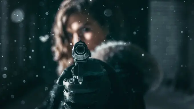 Ilustrasi atlet menembak yang akan bertanding di Paralimpiade Tokyo 2020