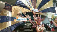 Rangga Panji dari Bali Carnaval Festival, peserta Parade Asian Games 2018 (Foto: Liputan6.com/Giovani Dio Prasasti)