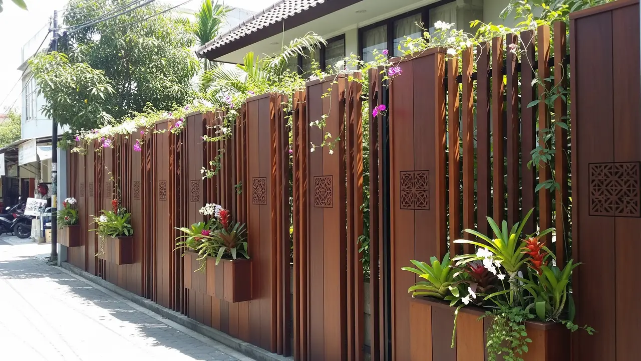 Desain Pagar Rumah Anti Pandang/ Ilustrasi AI