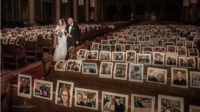 7 Potret Pernikahan Tak Biasa Selama Pandemi Virus Corona