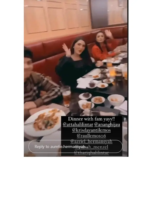 8 Momen Kumpul Bareng Keluarga Anang Hermansyah dan Krisdayanti, Curi Perhatian