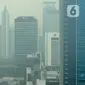 Berdasarkan laman IQ Air, pada Minggu (1/10/2023), tingkat polusi udara di Jakarta dari pantauan pukul 09.05 WIB dipastikan tidak sehat dengan ukuran polutan utama PM2,5. (merdeka.com/Arie Basuki)