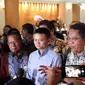 Pertemuan Steering Committee e-Commerce Indonesia dengan Jack Ma, selaku Penasihat e-Commerce Indonesia dan tim di sela-sela World Bank dan IMF Annual Meeting di Bali. Dok: KBRI Beijing