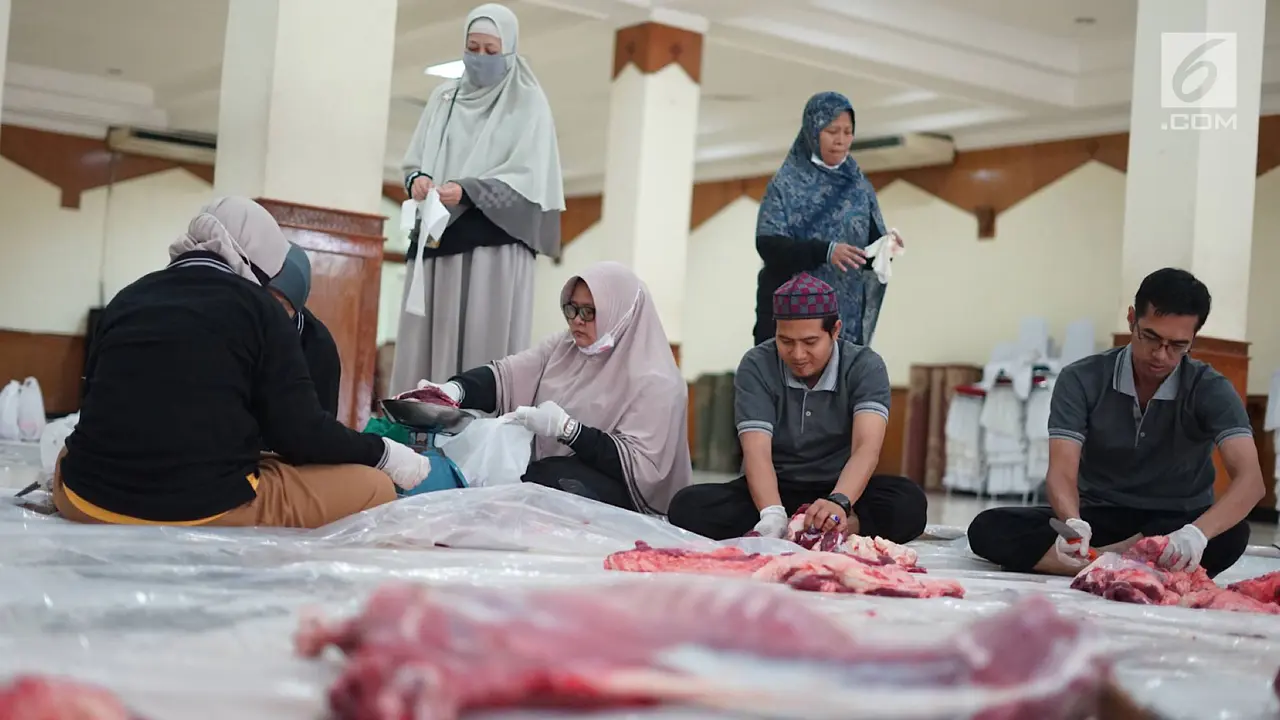 Hewan Kurban di Masjid Sunda Kelapa
