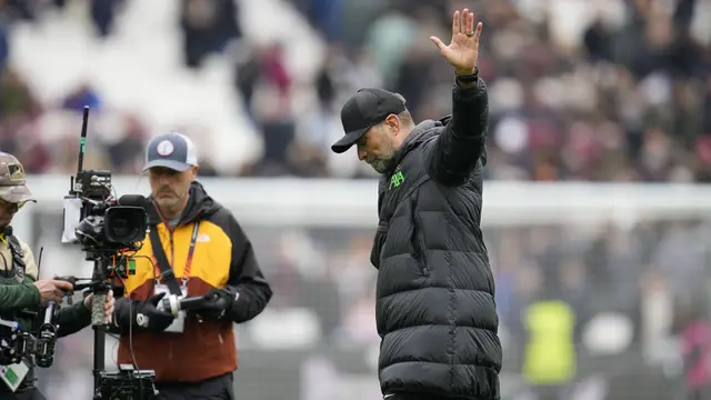 Foto: Kecewanya Jurgen Klopp setelah Ditahan Imbang West Ham, Liverpool Kibarkan Bendera Putih dalam Persaingan Gelar Juara Liga Inggris