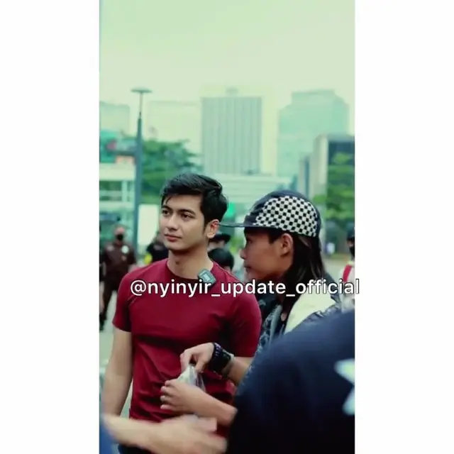 Teuku Ryan di Citayam Fashion Week (Instagram/rumpi_gosip)