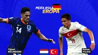 Statistik dan Head-to-Head Belanda Vs Turki di Perempat Final Euro 2024: Pusat Mengamuk Lagi?