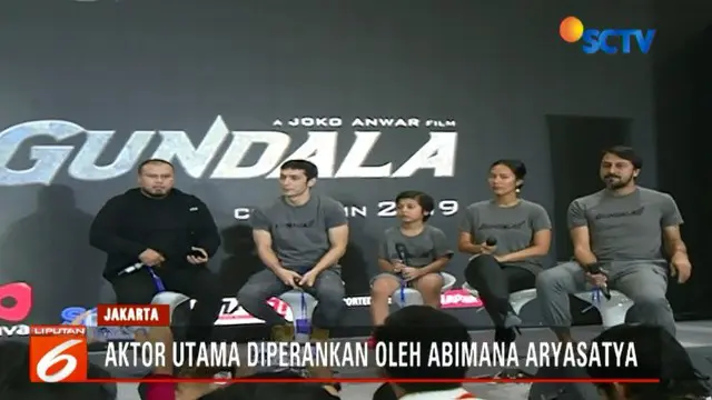 Pemeran Utama Film Gundala Diperkenalkan di Indonesia Comic Con
