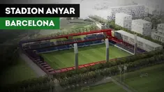 Berita video Barcelona membangun stadion baru dengan nama Estadi Johan Cruyff.