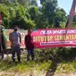 Objek Wisata Sungai Hijau di Kabupaten Kampar tutup setelah seorang yang pernah berkunjung dinyatakan positif Covid-19. (Liputan6.com/M Syukur)