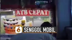 Beredar video sopir bus ugal-ugalan di jalan hingga senggol mobil elf.